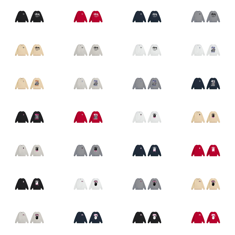 STU hooded sweatshirt collection 20  