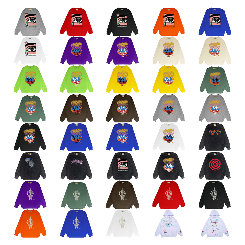 G*ALLERY *DEPT hooded sweatshirt 4  