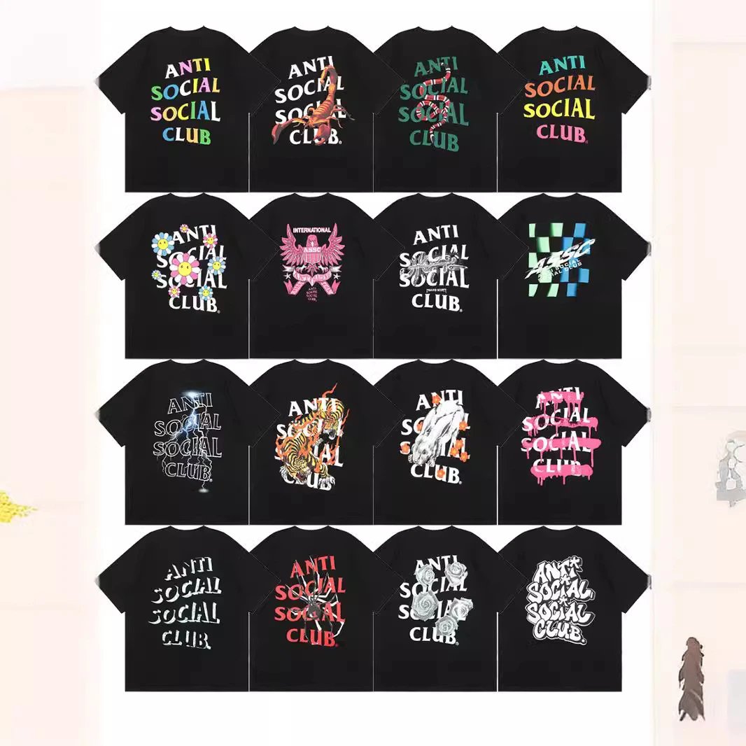 Men's and women's loose casual short sleeves  