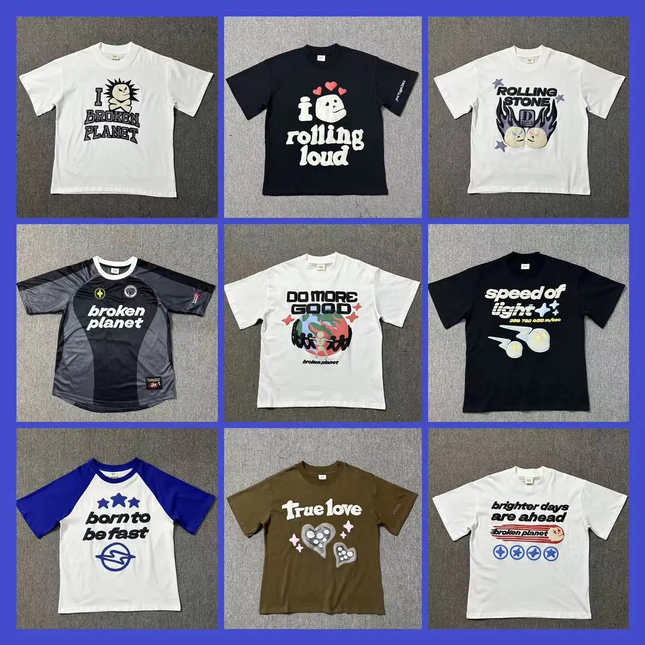 Loose round neck short sleeve men's and women's casual T-shirt couples half-sleeve trendy  